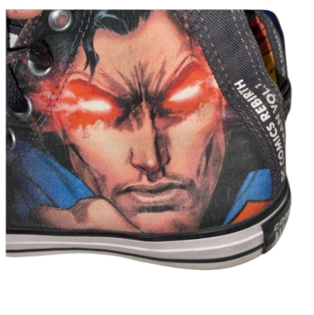 Converse X Hightops DC COMICS REBIRTH SUPERMAN Vol 1 Men’s 5 Women 7   #161389C